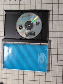 Ground Zero Texas (Sega CD, 1993) - Missing Disc Holder Insert - Includes Manual