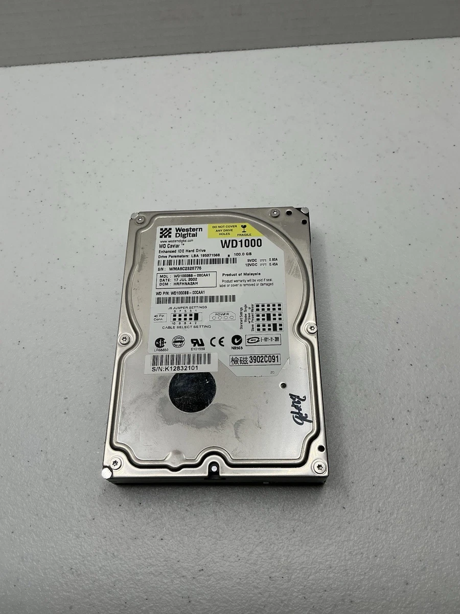 Disque dur ide western digital de 160 go – wd1600bb (1171) à Lempdes