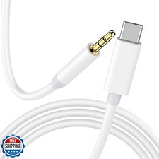 Apple MFi Certified Aux Cord for iPhone 17 16 15, 3.3ft USB C t