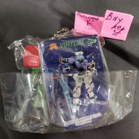 Virtual-On 1 Keychain SEGA Saturn system back green Belgdor VirtualOn 1996