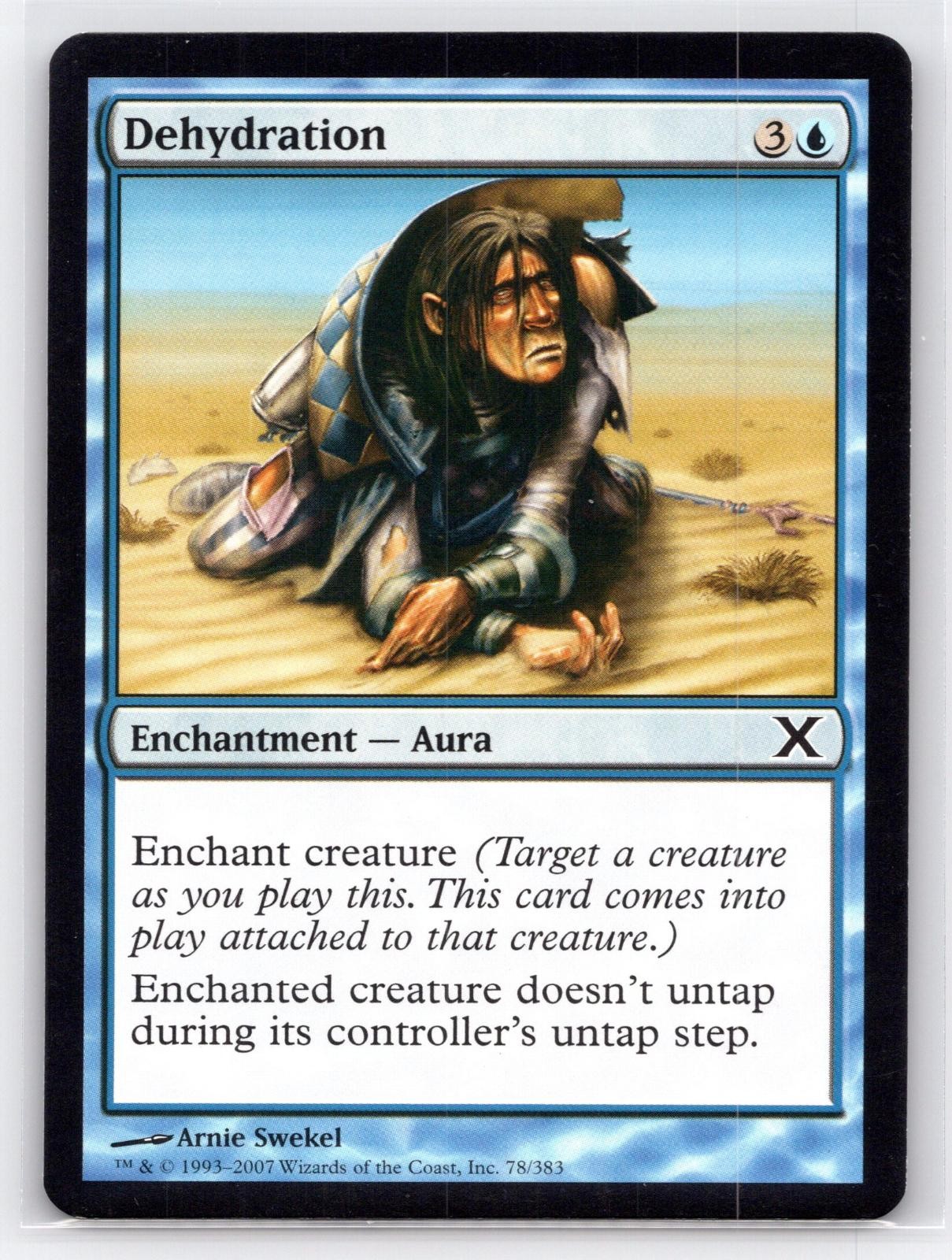 DEHYDRATION 78 COMMON 10TH EDITION MAGIC: THE GATHERING LIGHTLY PLAYED