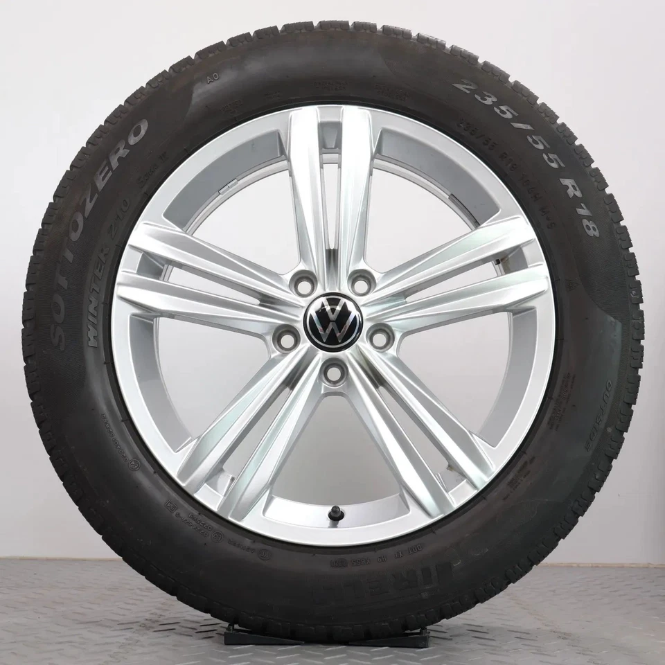 Winterräder 18Zoll VW Tiguan II & Allspace Original Alu-Felgen Sebring 235/55R18 - Bild 2 von 4