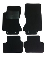 Fußmatten Set Autoteppiche für Jaguar S-Type (X202) 2002 2008, Schwarz