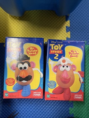 Vintage 1999 Playskool TOY STORY 2 Mr. & Mrs. Potato Head Disney Pixar New NIB