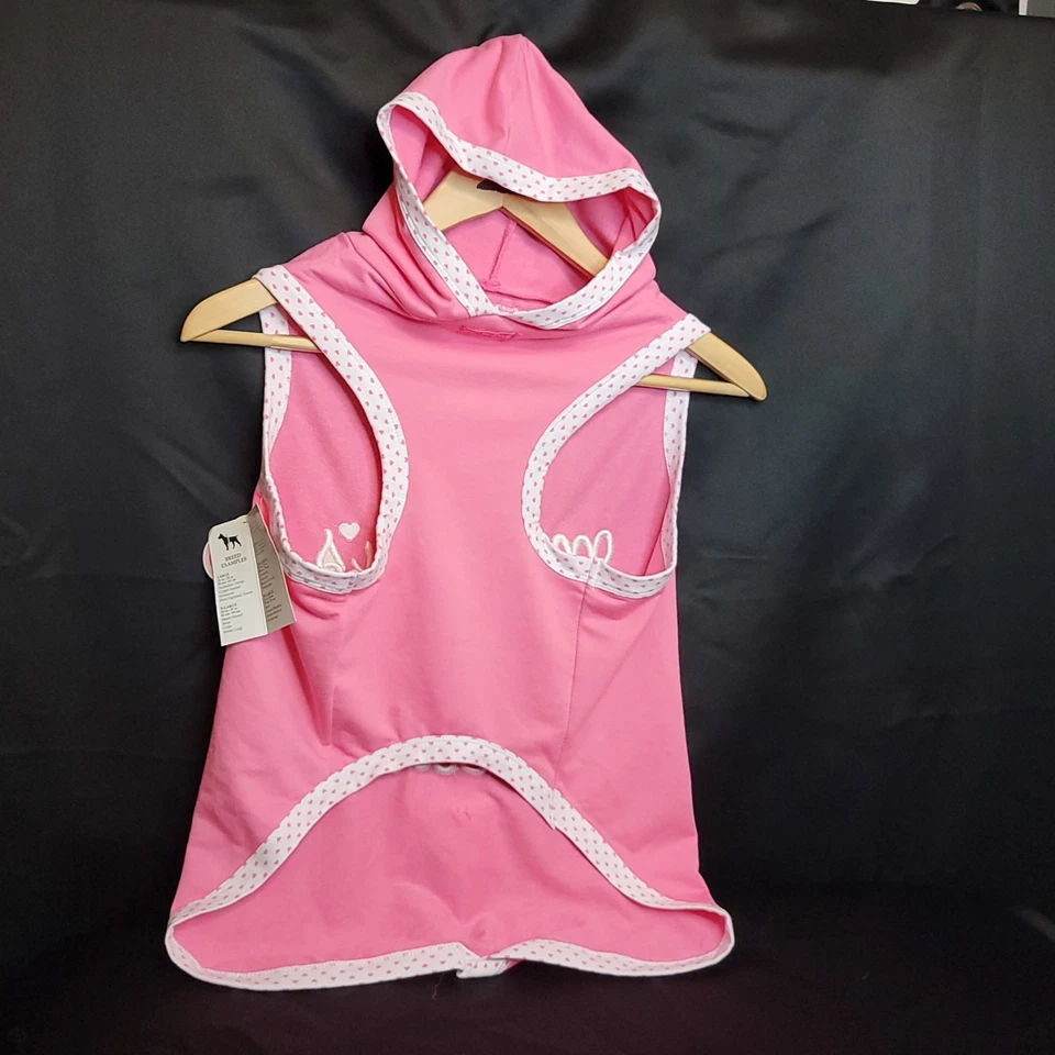 Moletom com capuz Smoochie Pooch rosa para cachorro Mommy’s Sweet Heart tamanho XXL - Imagem 2 de 4