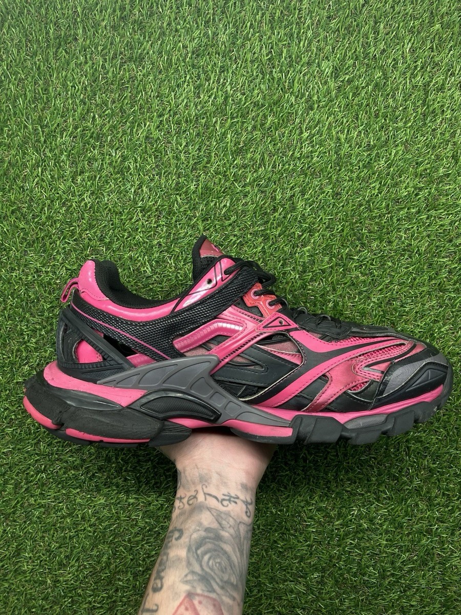 Size 44 (11 US) - Balenciaga Track 2 Trainer ' Pink Black ' | eBay