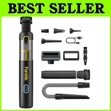 19000pa Suction Car Vacuum, Handheld Mini Cleaner, Cordless