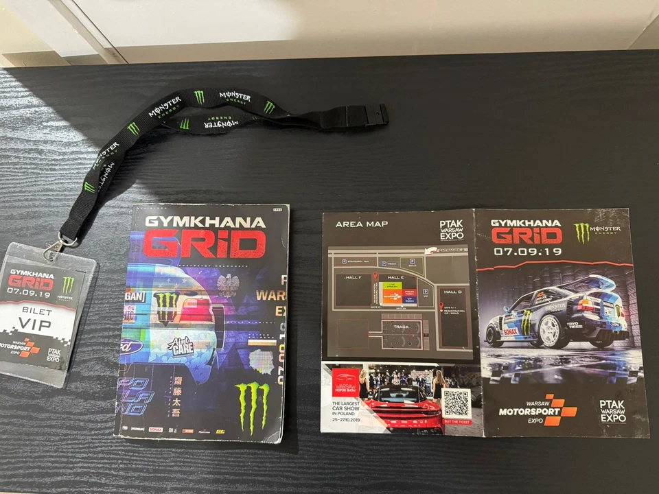 Gymkhana Grid Poland Official Program & Book07-09-2019 Monster Energy Ken Block - Image 2 of 4