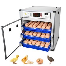 Incubatrice digitale automatica 204 uova pollo pollame controllo temperatura