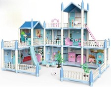 Casa de muñecas hágalo usted mismo de ensueño para niñas: 3 - Cuento 11 - Casa de habitación para fingir jugar delicia