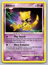 Abra 69/123 C Mysterious Treasures Pokemon DMG