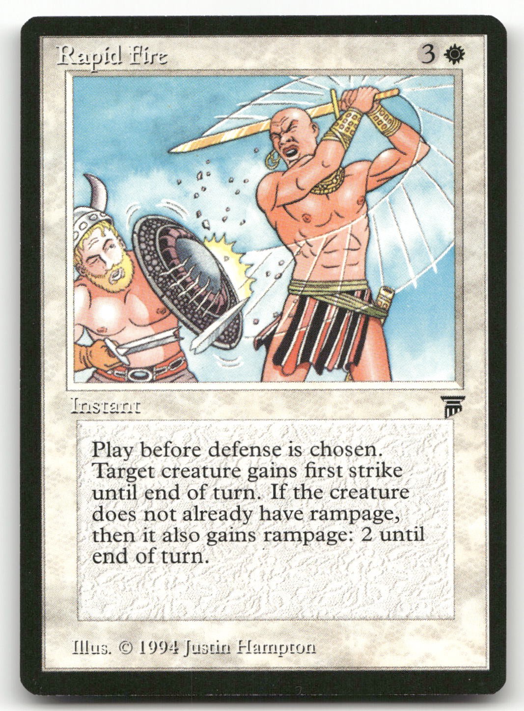 Rapid Fire (NM) Legends LEG Magic MTG