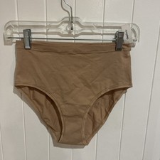 GapBody Organic Stretch Cotton High Rise Hipster Size M NWT NEW Undies Beige Tan