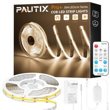 PAUTIX COB LED Strip Light 3780LEDs,Super Bright 8000Lumen 4000K Natural Whit...