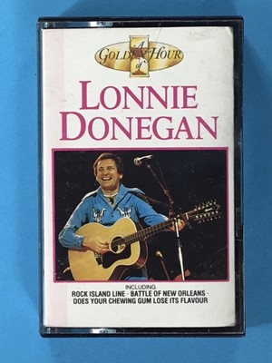 A Golden Hour of Lonnie Donegan Audio Cassette Tape Knight Records 1990
