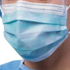 Cardinal Health Procedure Mask Pleated 50 per Box AT74531