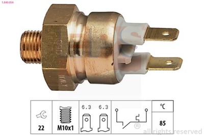 EPS Temperaturschalter Kühlmittelwarnlampe 1.840.056 für 33B PASSAT VW 32B AUDI