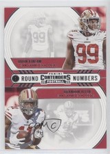 2020 Panini Contenders Round Numbers Javon Kinlaw Brandon Aiyuk #RN-KA 12g7
