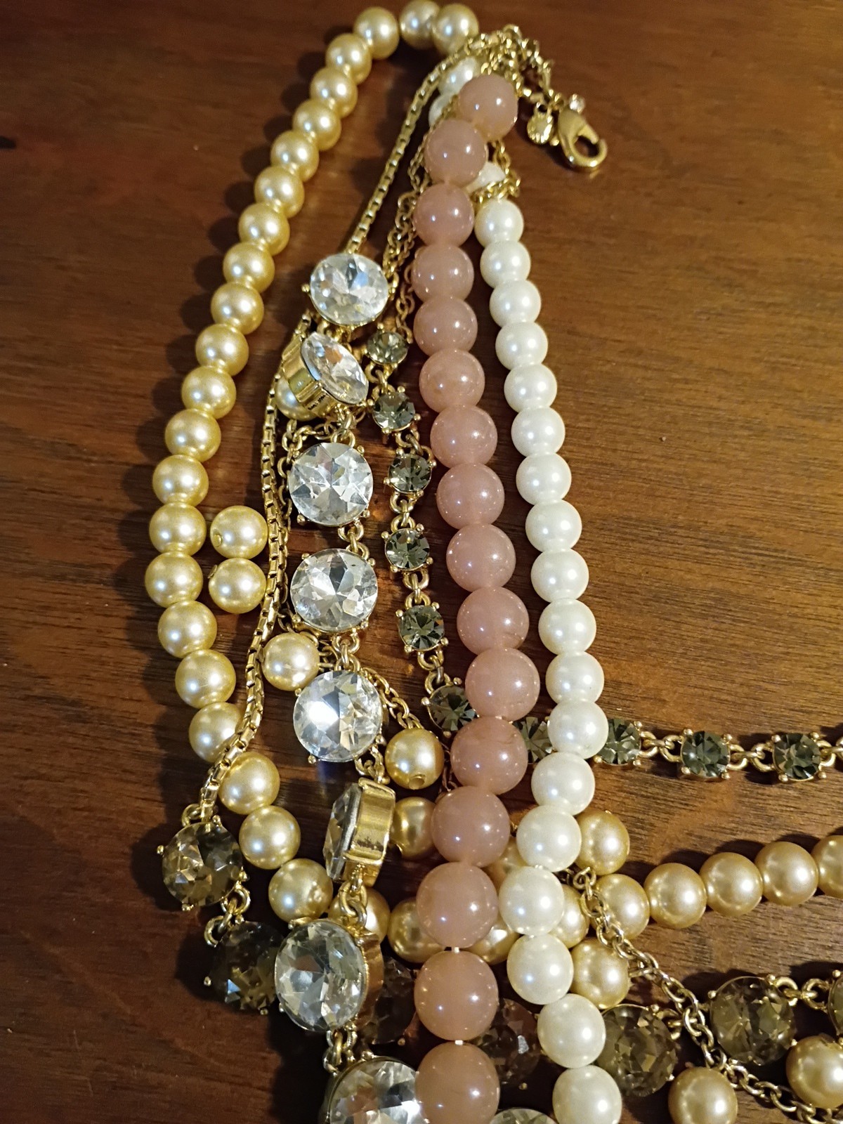 Ann Taylor Multi Layered Statement With Rhineston… - image 5