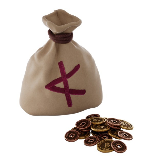 Slay the Spire: Merchant Bag & 30 Metal Coins by Contention Games - SEALED