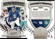 🏈 2024 Panini-Prestige-Alma Maters-Gonzalez/ Thibodeaux/ Holland #25