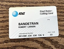 Vintage AT&T International Phone Calling Card ~ EXPIRED Collectible