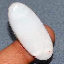 Rainbow Moonstone 925 Silver Plated Ring US 7 Anniversary Gift Jewelry Trendy JW