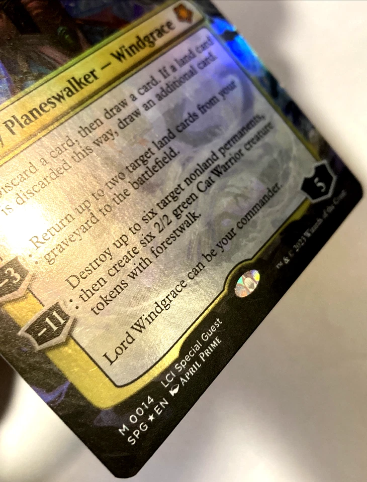 MTG Lord Windgrace (Borderless Foil) Special Guests 14 LP - Image 2 of 4