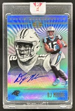 2018 Panini Illusions DJ Moore Rookie Endorsements RC Auto #/100 Panthers