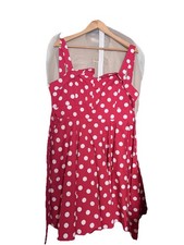 Beautiful Vintage retro Polka Dot Mini Dress Size M dium