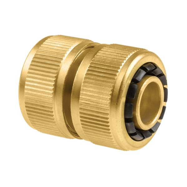 "ReparaturstüCk Messing SchlauchstüCk Verbinder Reparator Gartenschlauch 3/4\""-image