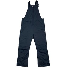 Swiss Alps Insulated Snow Ski Bib Overalls Black Size 18 XXL Youth