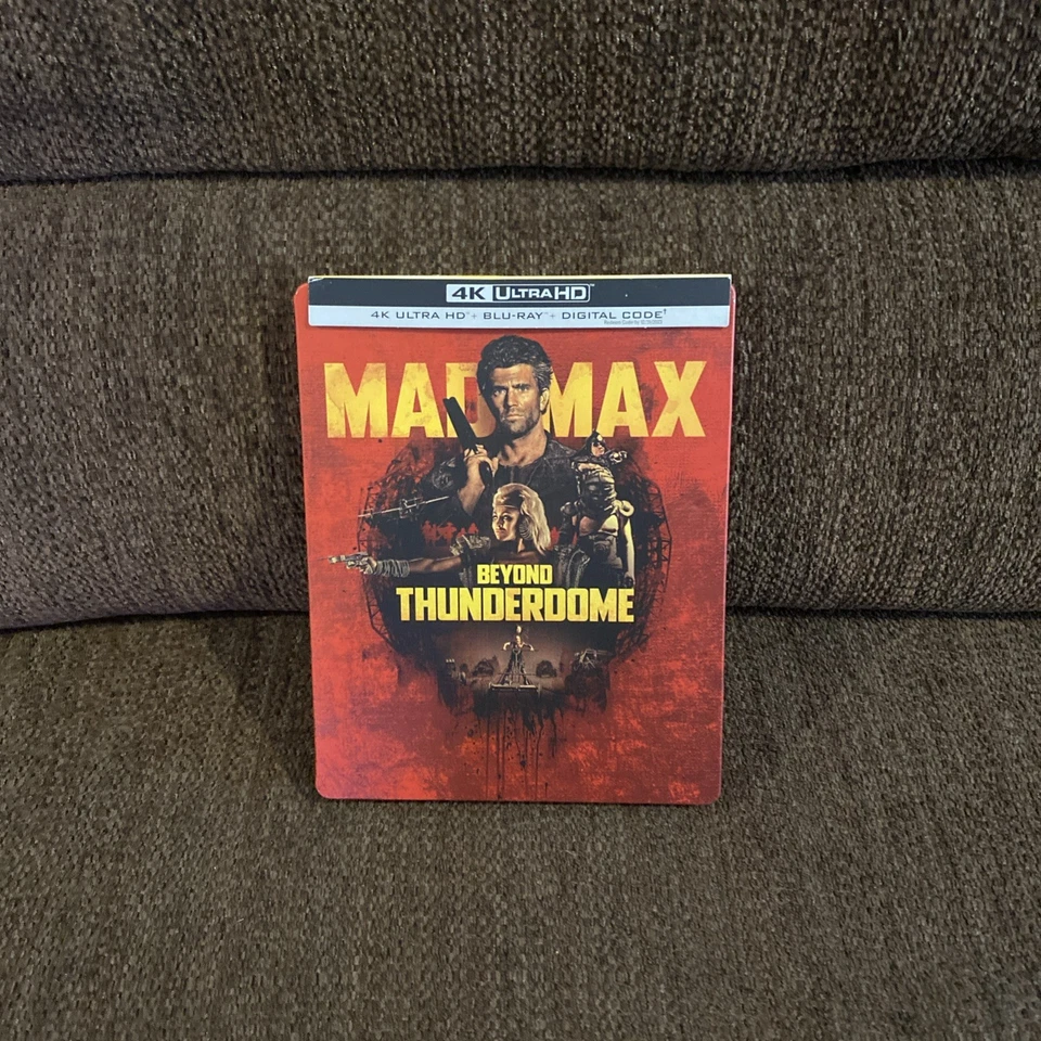 Mad Max: Beyond Thunderdome (4K Blu-ray, 2021, SteelBook) No Digital Code - Image 3 of 4