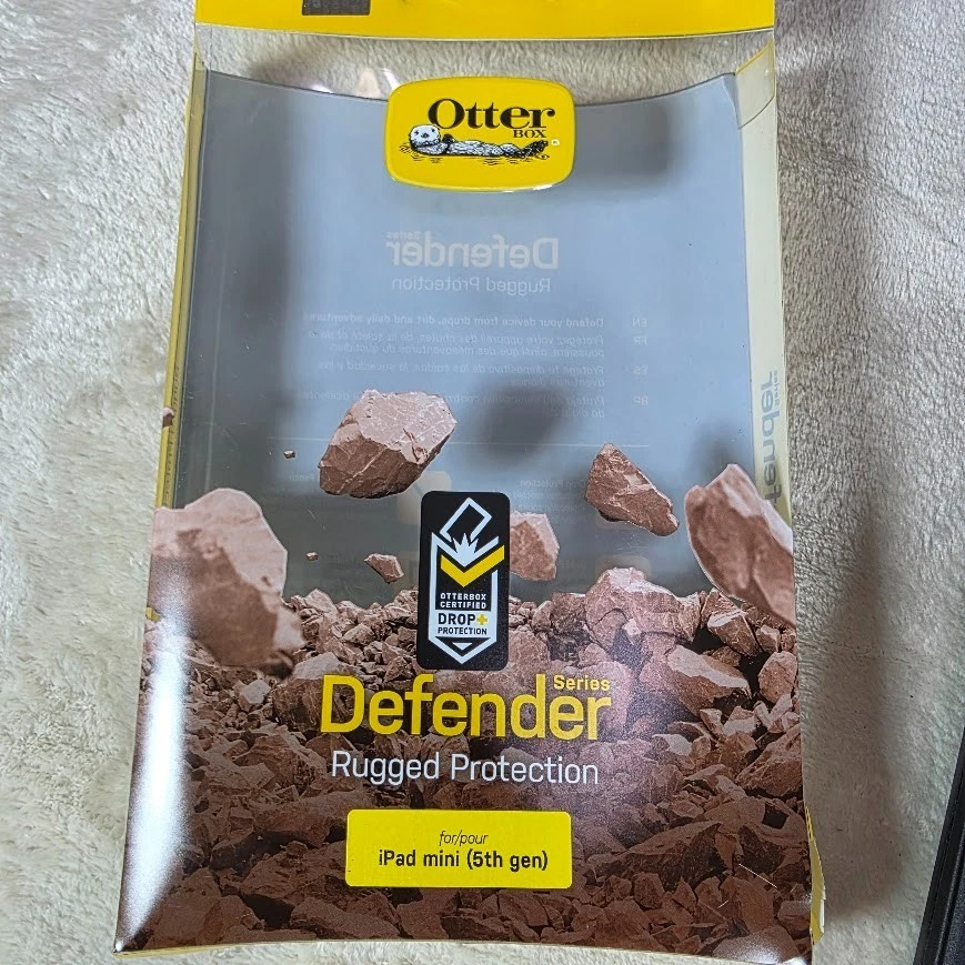 OtterBox Defender Series iPad Mini 5th Gen Case Black 77-62216 Drop Protection - Image 3 of 4