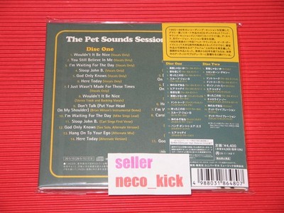 5ET THE BEACH BOYS THE PET SOUNDS SESSIONS HIGHLIGHTS JAPAN 2 SHM