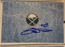 Oskari Laaksonen Autographed 4x6 Buffalo Sabres Prospect Signed NHL
