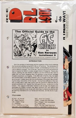 FemForce #91 (1996, AC Comics) polybagged NM - Picture 2 of 2
