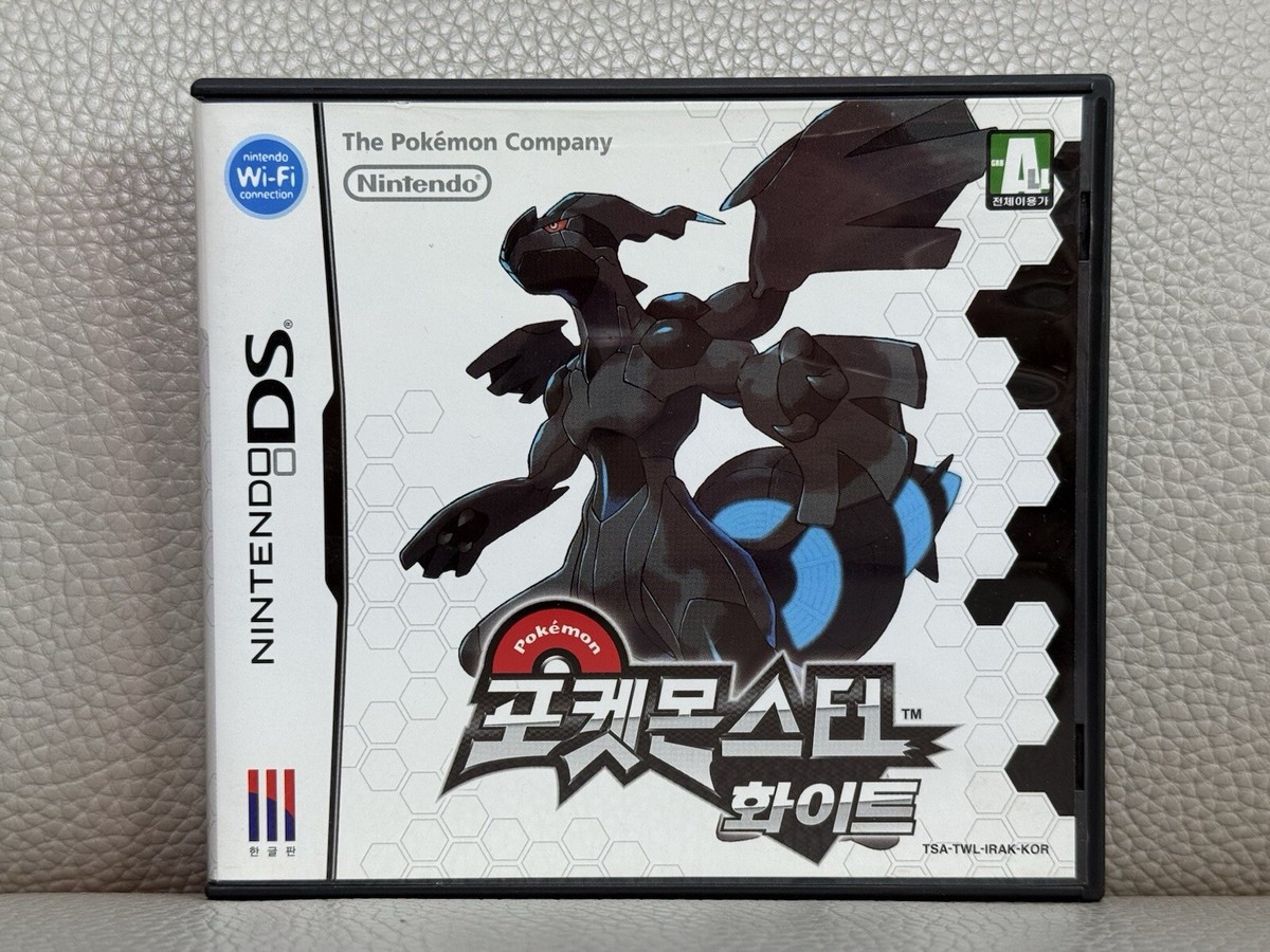 韓国のポケモンds Nintendo DS Pokemon Black Version Korean Version | eBay