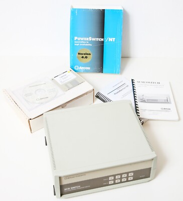 ApCon ELECTRONIC CROSSPOINT SCSI SWITCH ACI-2014 w/server Clustering software