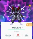 Armored Mewtwo 80kStardust - P T C - Read Description - SALE