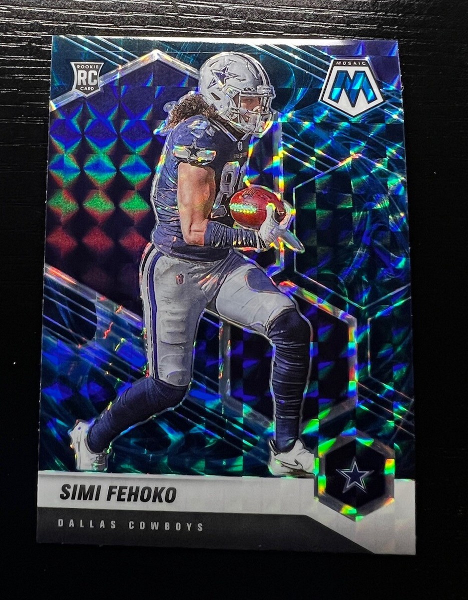 2021 Panini Mosaic Rookies Mosaic Genesis Prizm Simi Fehoko #341