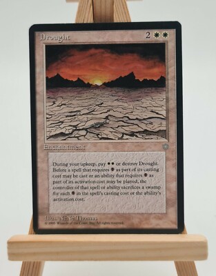 Drought  Eiszeit  Magic Karte  MTG  englisch  (Dürre)