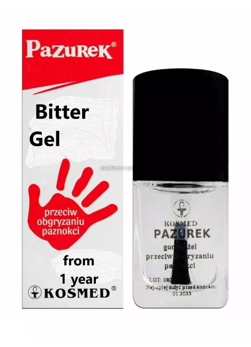 Kosmed Pazurek, bitter gel against nail biting, 10 ml