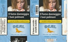 Q1 - Pacchetto Vuoto Aperto Carta Sigarette Camel Blue Jungle Edition SEAL