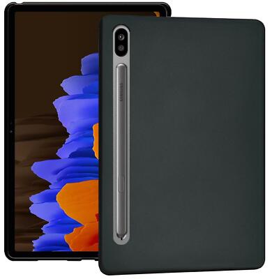 Matte Silikon Hülle für Samsung Galaxy Tab S7 Plus Schutzhülle Tasche Slim Case