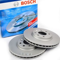2X Bosch 0986479B46 Bremsscheibe Vorne FüR Opel Vauxhall