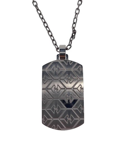 Emporio Armani vintage PENDANT NECKLACE womens Gold plated silver