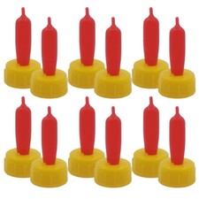 12 Pcs Feeding Bottle Nipples Small Animal Milk Nursing Goat for Baby Goats