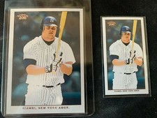 2002 Topps 206 GIAMBI (SP) batting Base card and Polar Bear both #356a