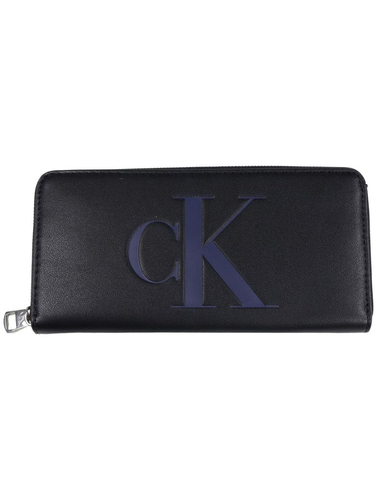 Джинсы Calvin Klein от Damen Geldbrse со скульптурной застежкой-молнией на поясе от Schwarz 12490₽